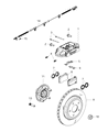 Diagram for Mopar Wheel Bearing - 5181925AC