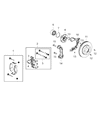 Diagram for Mopar Wheel Bearing - 68094813AA