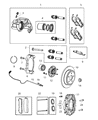 Diagram for Mopar Wheel Bearing - 4779612AC