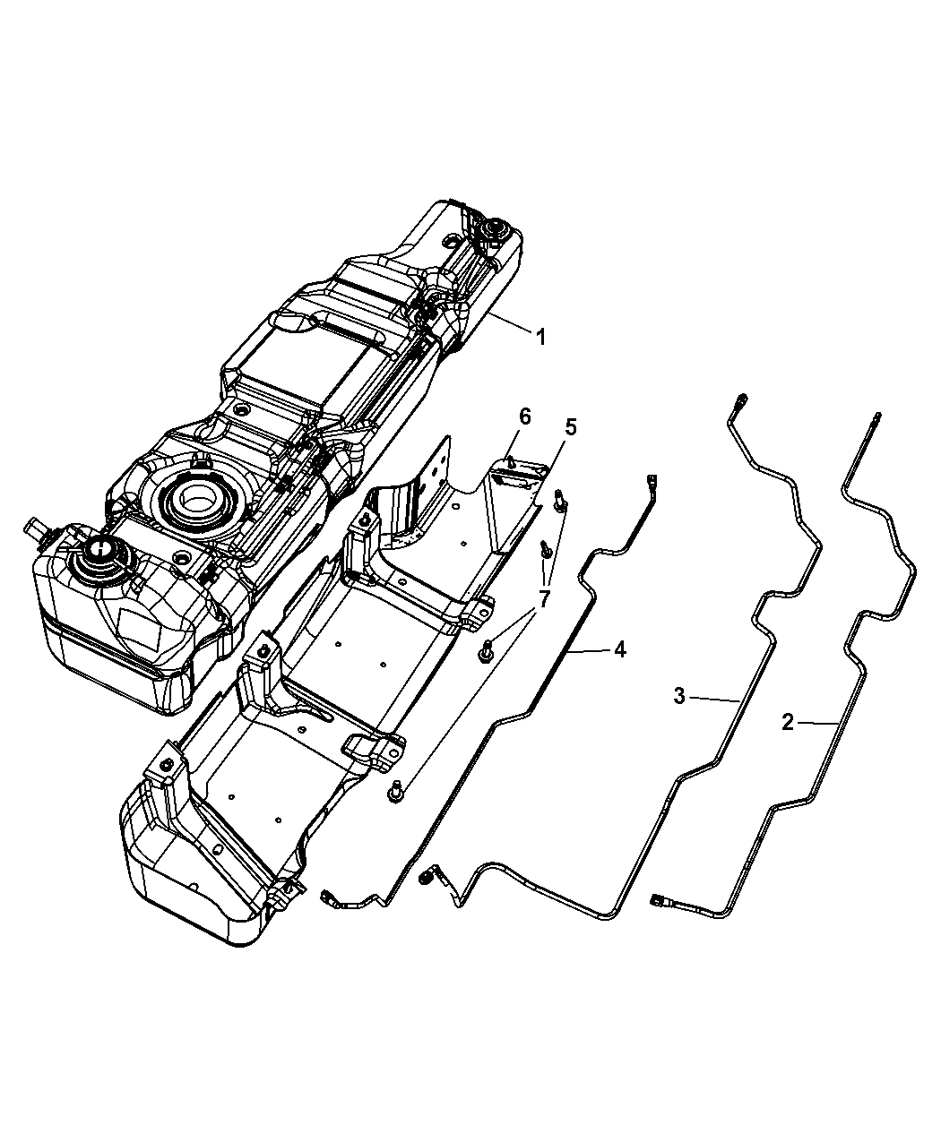 52059729AF Genuine Jeep TANKFUEL