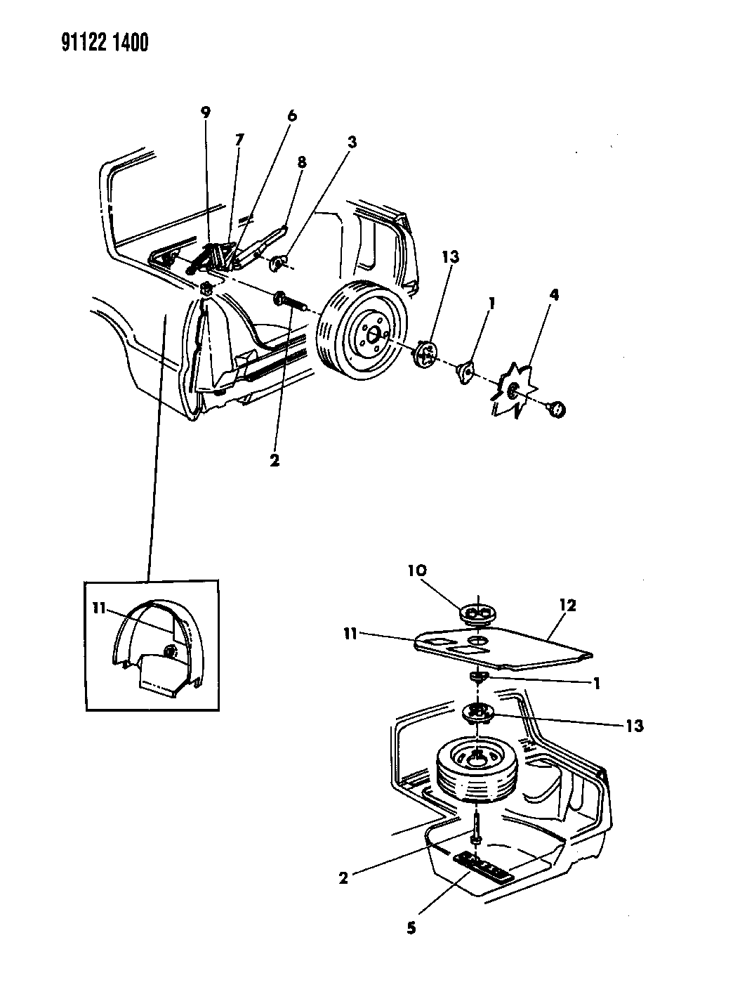 1991 Dodge Dynasty Wiring Diagram