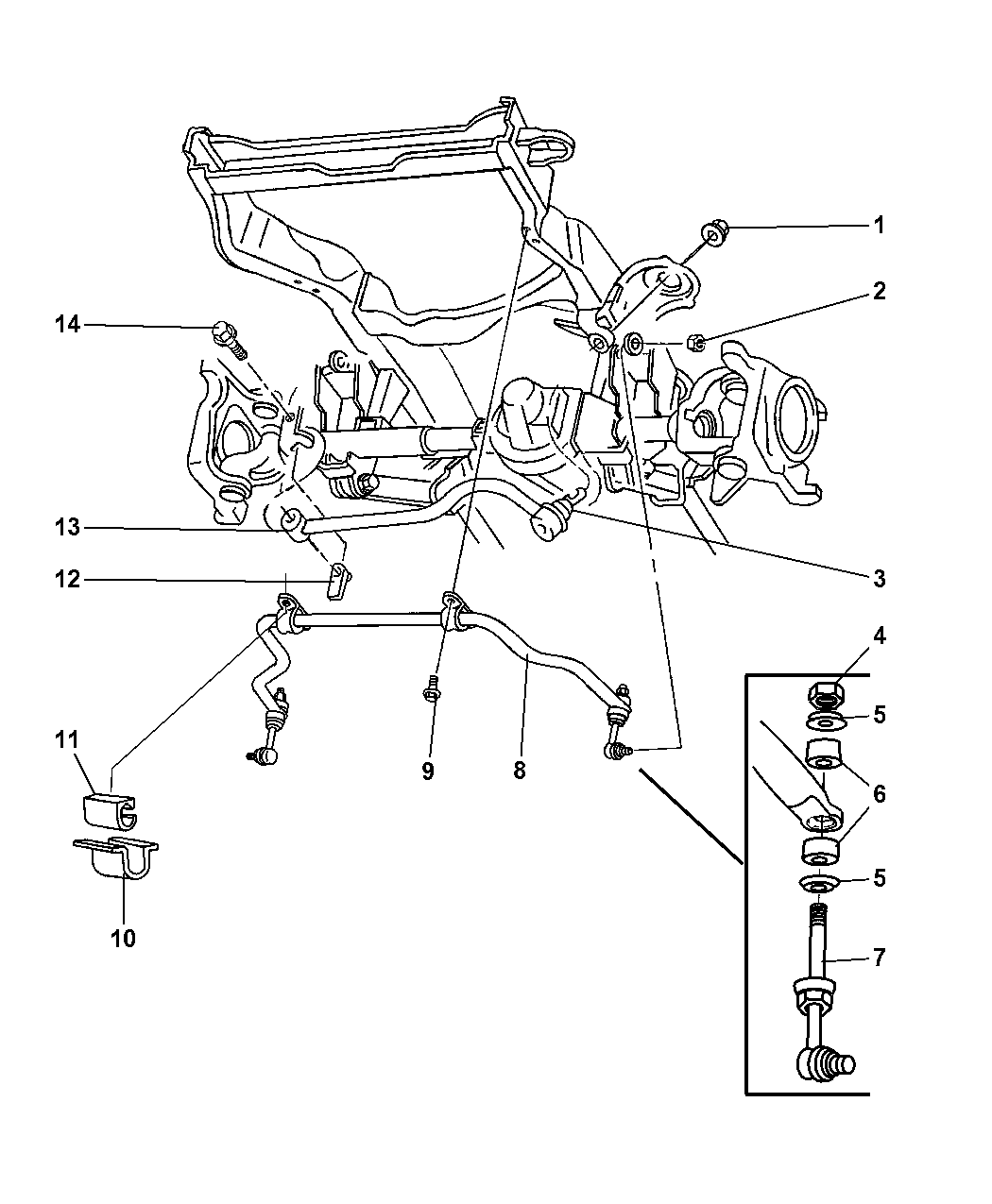 2001 Dodge Ram 1500 Front End Parts Diagram US Cars