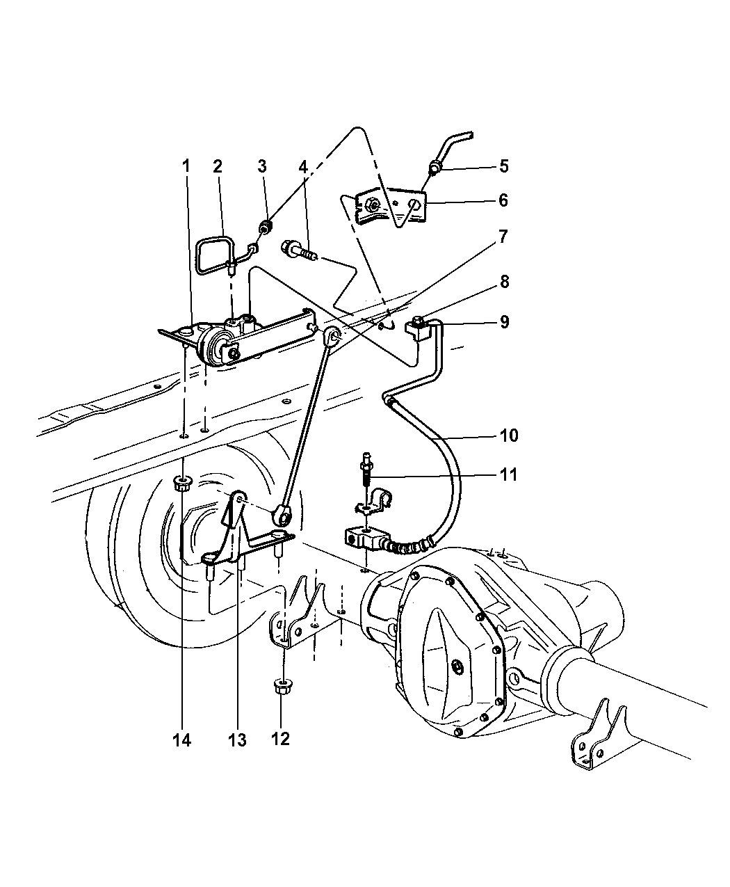 52009783AA - Genuine Mopar VALVE-HEIGHT SENSING BRAKE