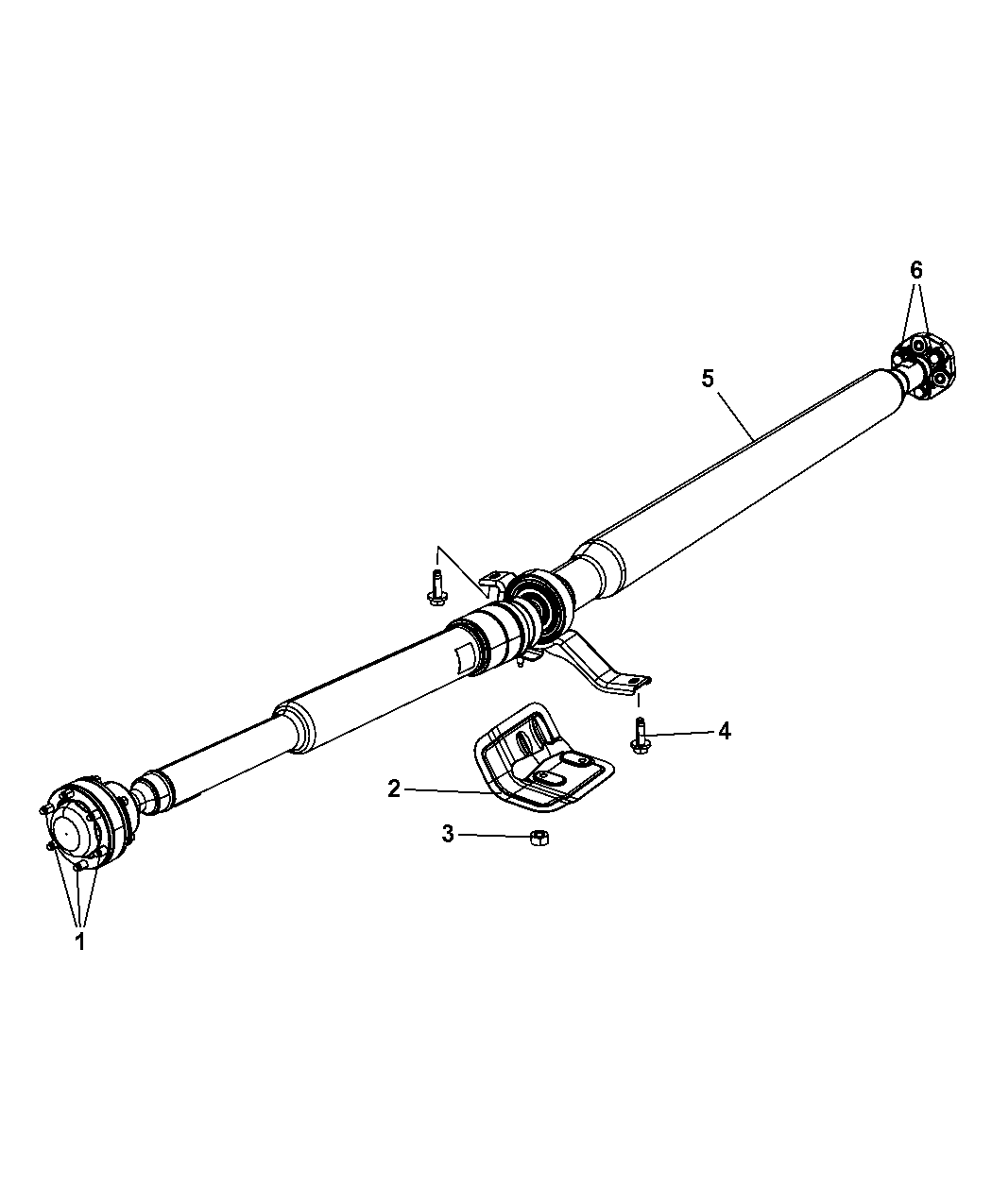 dodge journey drive shaft