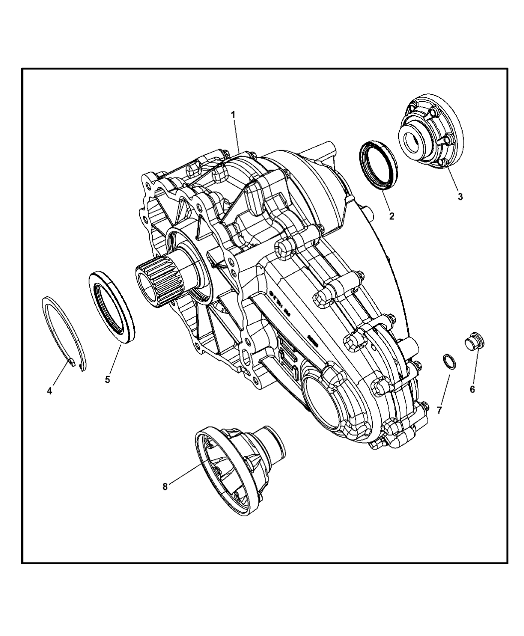 52853662AC - Genuine Mopar CASE