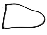 Mopar 5074281AD WEATHERSTRIP-Rear Door Mounted