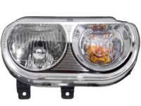 Dodge Challenger Headlight - 5028776AA Passengers Halogen Headlight Replacement