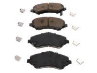 Mopar 2AMV3762AB Front Disc Brake Pad Kit