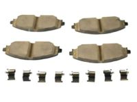 Mopar 68412557AC Front Disc Brake Pad Kit