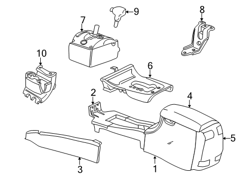 Console-Rear Diagram for TJ301DVAB