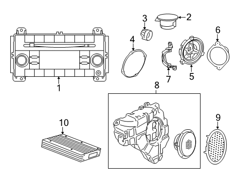 68247883AC - Genuine Mopar Multi Media