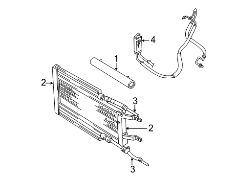 Af Genuine Mopar Tube Oil Cooler