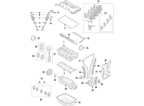 Mopar 68424963AB GSKT Pkg-Engine