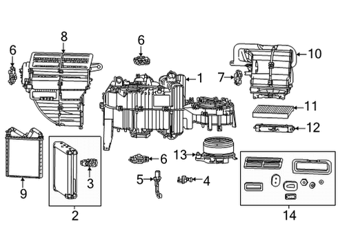 Mopar 68565846AA Wiring-A/C And Heater