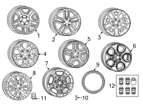 Mopar 4755628AA ALUMINUM