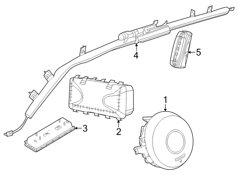 Mopar 68624276AA SENSOR-OCCUPANT DETECTION