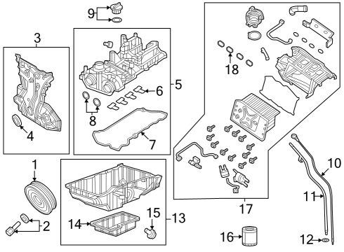 Mopar 5048677AB OIL PICKUP