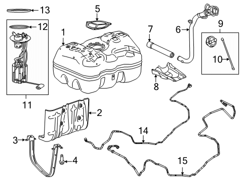 Mopar 68530776AA FUEL PUMP/LEVEL UNIT