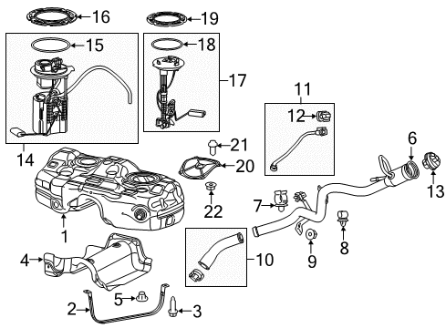 Mopar 68656922AA FUEL PUMP/LEVEL UNIT