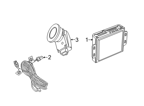 Mopar 82214414 Sensor-Park Distance