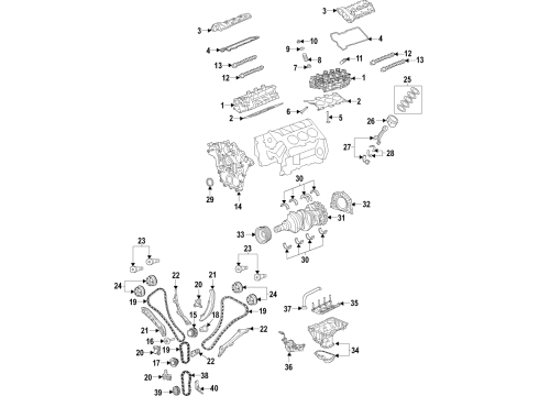 2024 Ram 1500 INSULATOR-Engine Mount Diagram for 68248783AD