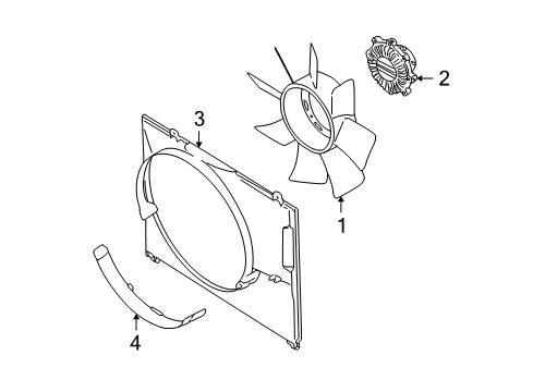 Fan-Cooling Diagram for MD317680