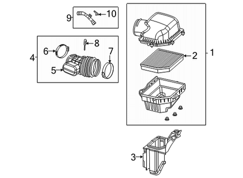 2021 Dodge Durango Hose-Make Up Air Diagram for 53010986AC