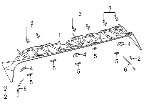 2022 Jeep Cherokee Rear Spoiler Diagram