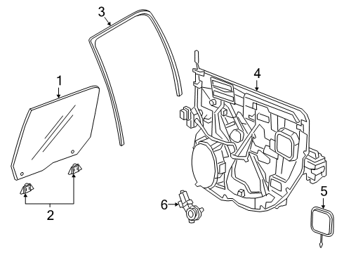 2023 Ram 2500 Rear Door Diagram 2