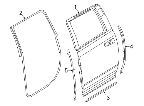 2022 Ram 2500 Door & Components Diagram 2