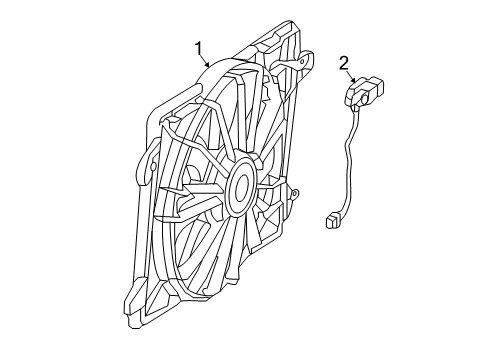 2023 Dodge Challenger Cooling Fan Diagram 2