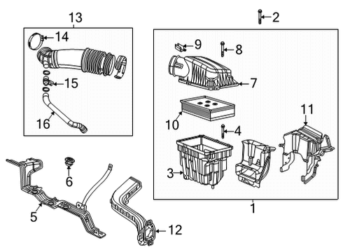 2022 Jeep Wrangler Filters Diagram 3