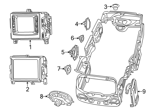 2021 Chrysler Voyager Sound System Diagram