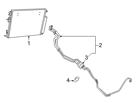 2023 Dodge Charger Trans Oil Cooler Diagram 2