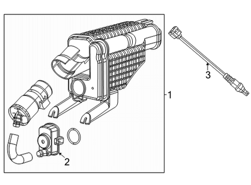 2023 Jeep Wrangler Emission Components Diagram 7