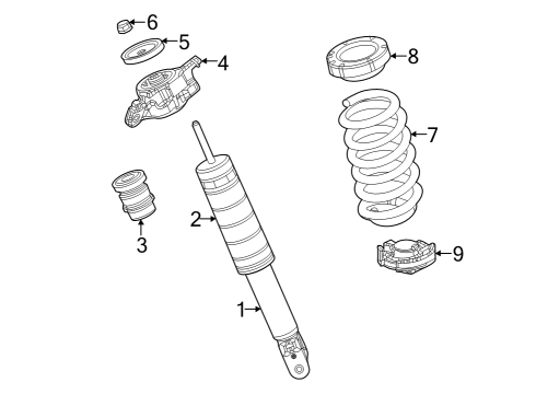 2024 Jeep Grand Cherokee REAR COIL Diagram for 68568784AB