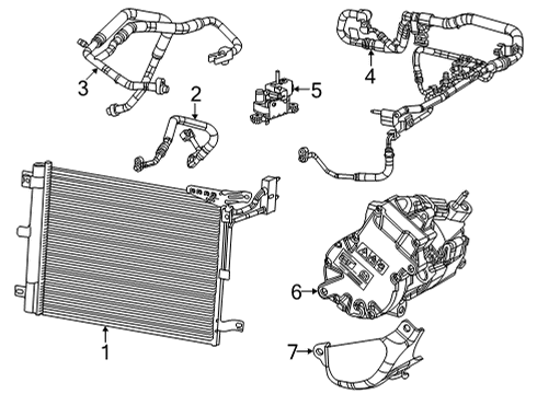 2022 Jeep Wrangler Air Conditioner Diagram 1