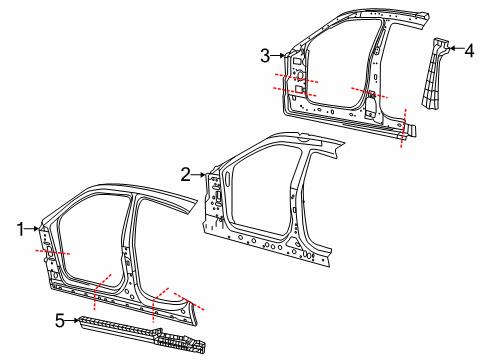 2023 Dodge Charger Aperture Panel Diagram