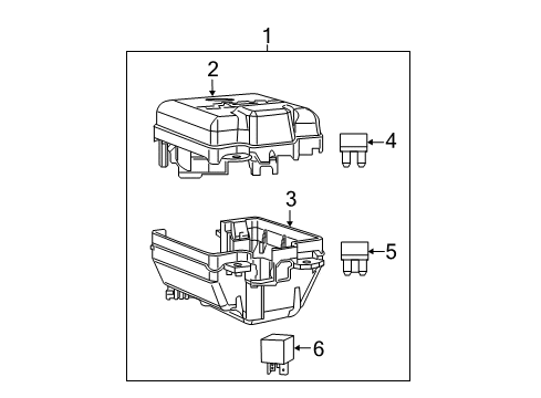 2021 Ram ProMaster City Fuse & Relay Diagram