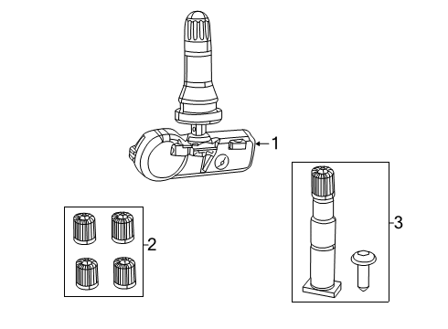 2022 Ram 1500 Tire Pressure Monitoring Diagram