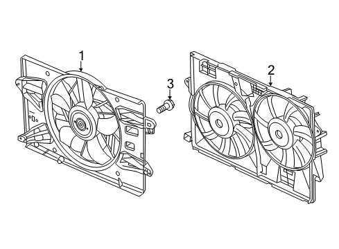 2023 Jeep Cherokee Cooling Fan Diagram 2