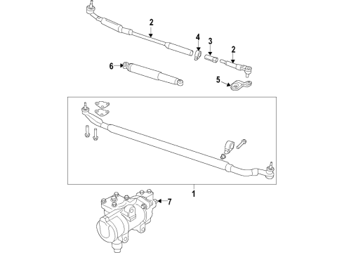 2020 Ram 3500 POWER STEERING PRESSURE Diagram for 68359761AE