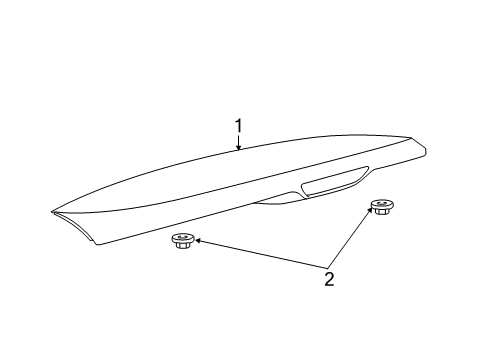 2022 Dodge Durango Rear Spoiler Diagram