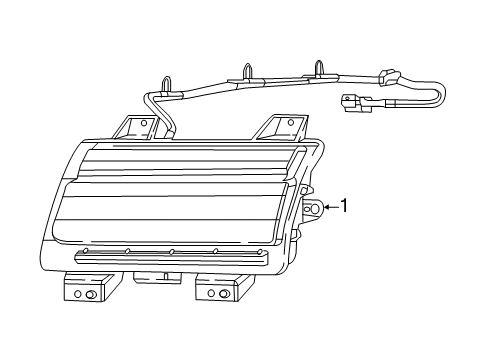 2024 Jeep Wrangler Park & Signal Lamps Diagram 2