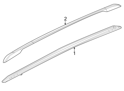 2022 Jeep Grand Cherokee Luggage Carrier Diagram 3