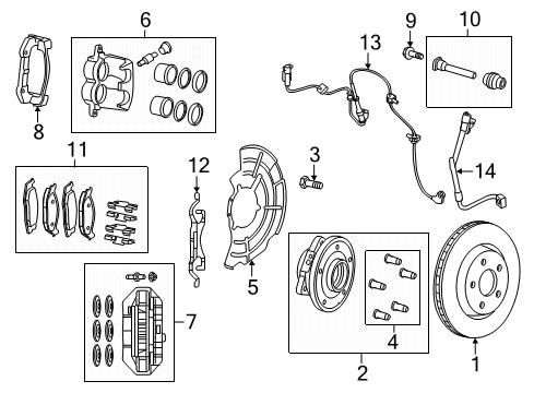 2022 Dodge Durango ANTI-LOCK BRAKE SYSTEM Diagram for 68597256AA