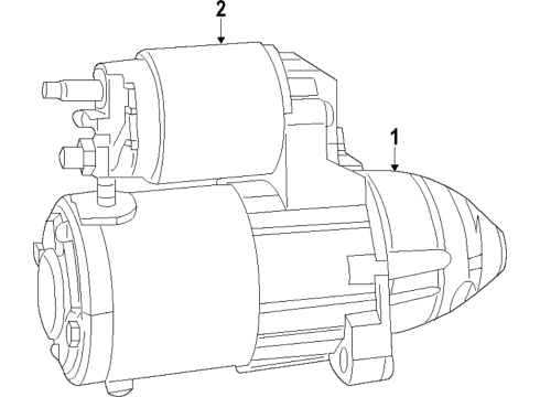 2021 Jeep Renegade Starter Diagram