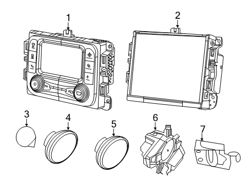 2023 Jeep Compass Sound System Diagram