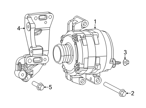 2023 Jeep Cherokee Alternator Diagram 2