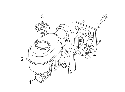 2022 Ram 2500 Hydraulic Booster Diagram 3